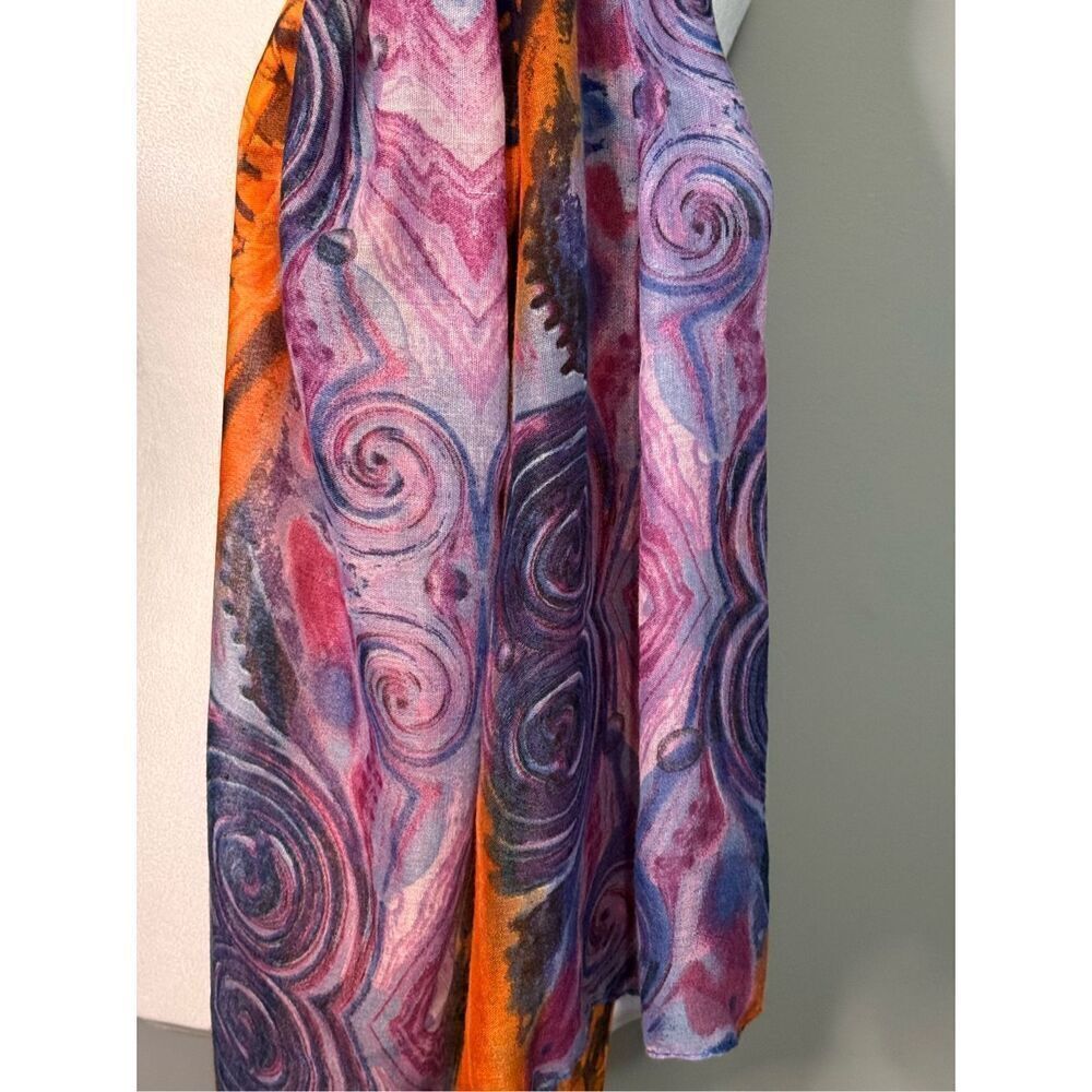 Torino Abstract Scarf - Picture 5 of 13